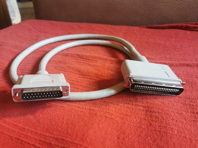 Cable de paralelo DB25 a SCSI I