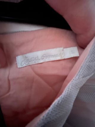 vestido niña ceremonia con chaqueta