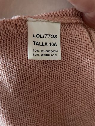 vestido niña ceremonia con chaqueta
