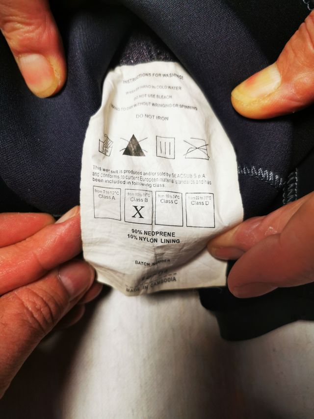 Seac Sub Muta Semistagna Tg. M