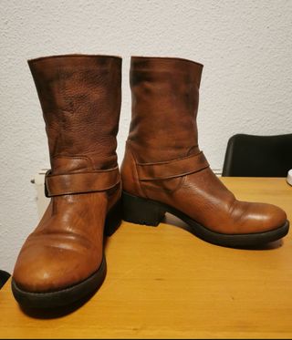 Botines Biker piel  Primadonna T40