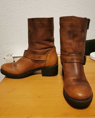 Botines Biker piel  Primadonna T40