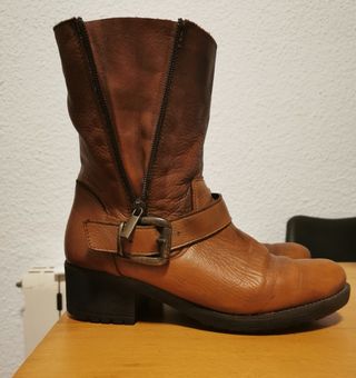 Botines Biker piel  Primadonna T40