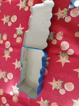 Trenino in latta salvadanaio