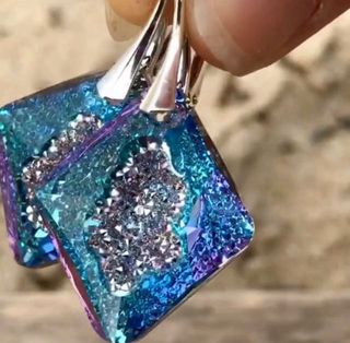 Pendientes Swarovski pieza única y P