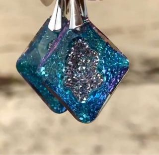 Pendientes Swarovski pieza única y P