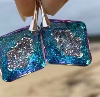 Pendientes Swarovski pieza única y P