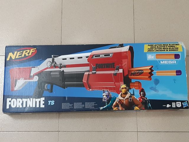 Juguete escopeta Nerf de Fornite
