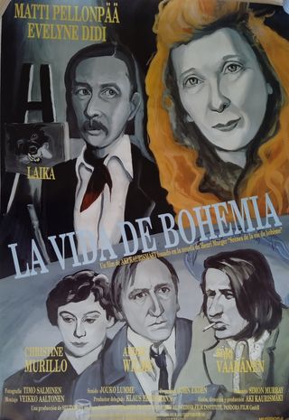 Póster La vida de Bohemia
