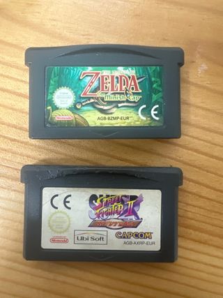 GAME BOY ZELDA  STREET FIGHTER.