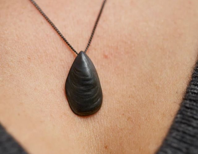 Collar Plata 925 Tania Gil Mejillón Marino