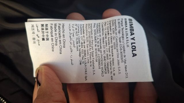 Abrigo plumas Bimba y Lola