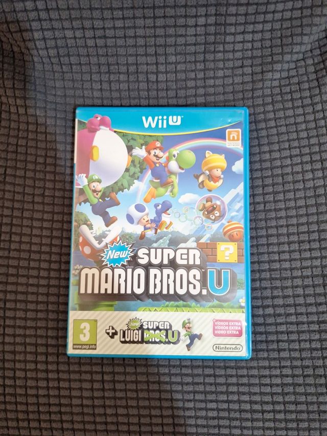 Novo Super Mario Bros. U - WiiU+ Luigi