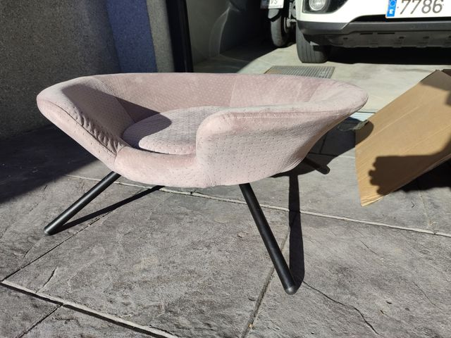 Sillón mascotas rosa