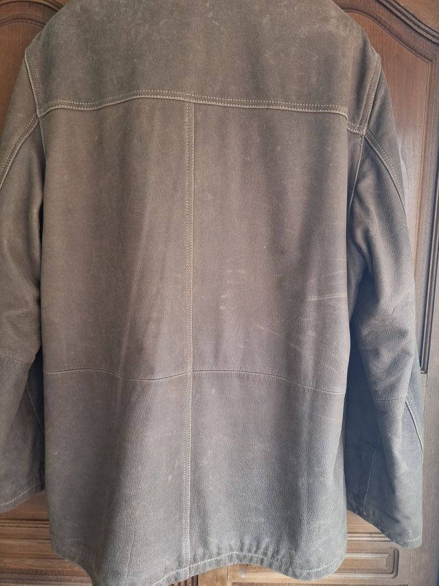 Chaquetón de hombre de piel de cordero