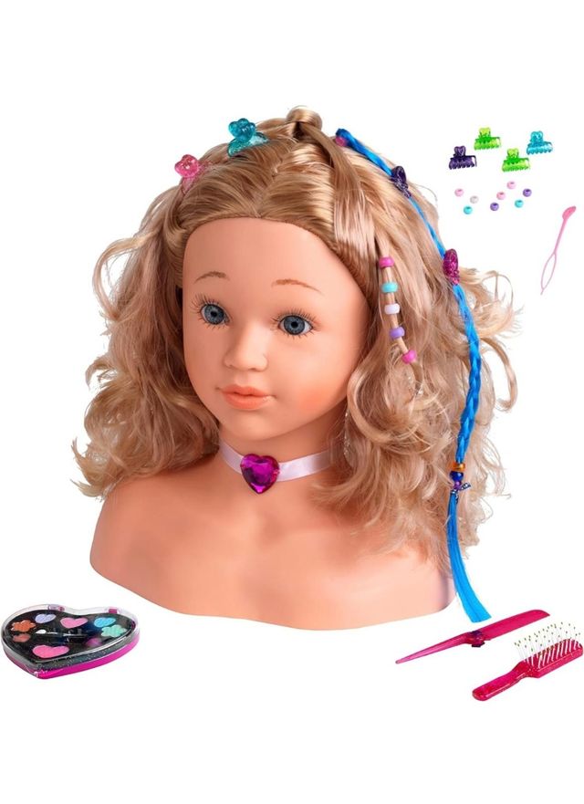 BUSTO CABEZA MUÑACA peinar