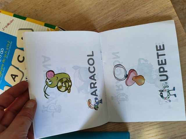 Juego para aprender letras 