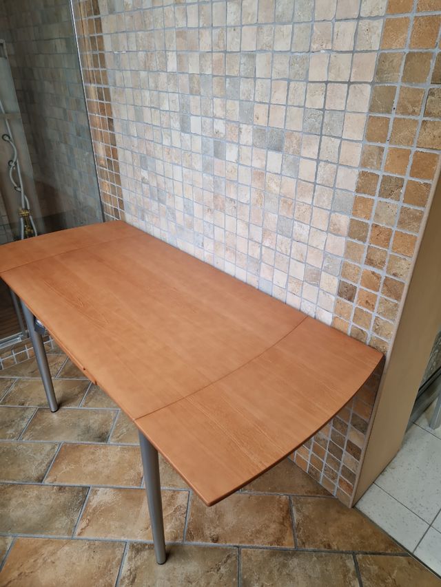 Mesa de cocina 110x70 extensible