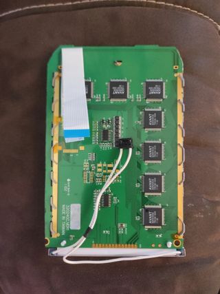 LCD pantalla osciloscopio