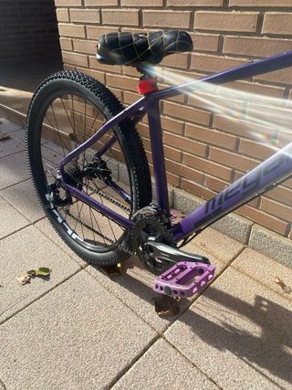 Bici de stunt morada