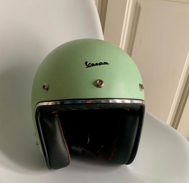 Casco moto Vespa retro XS