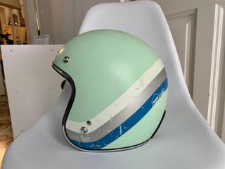 Casco moto Vespa retro XS