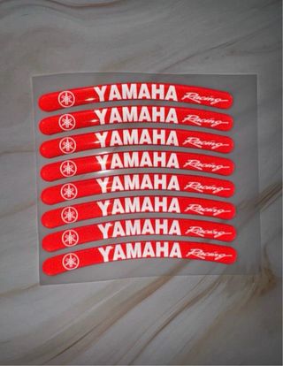 PEGATINAS LLANTA MOTO YAMAHA R6 R2 R3 YZF JOG MT 