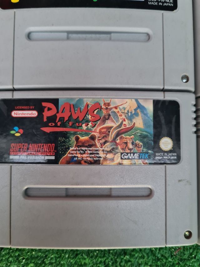 Paws of fury snes