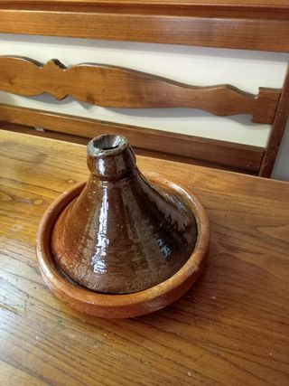 Pentola tajine vintage terracotta 