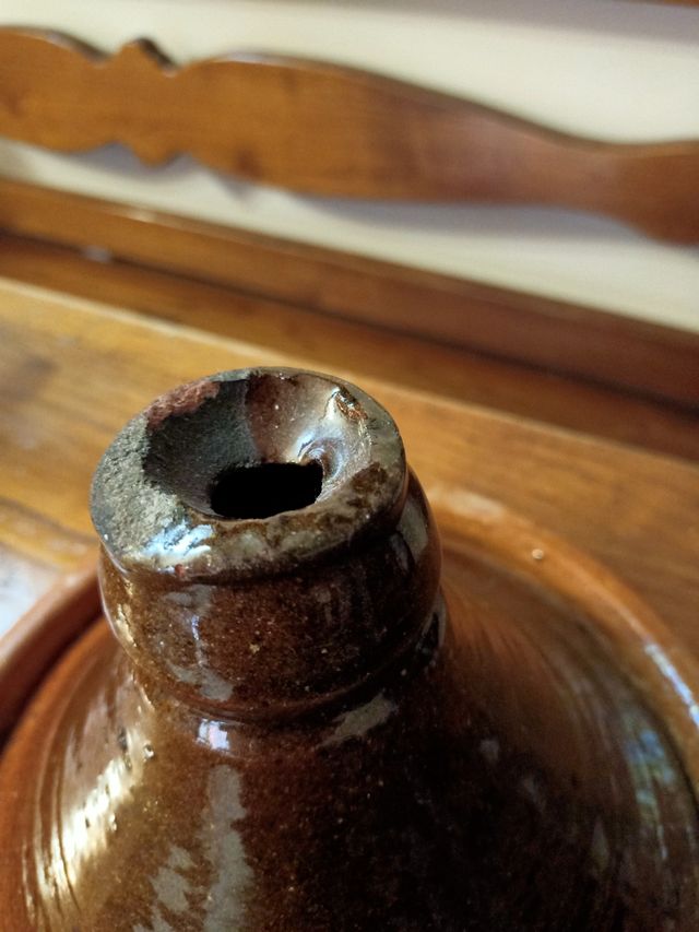 Pentola tajine vintage terracotta