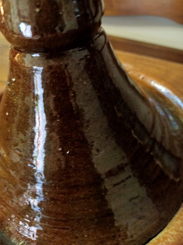 Pentola tajine vintage terracotta