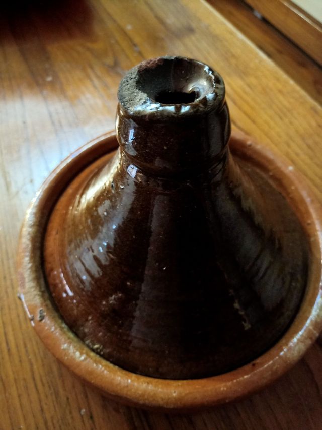 Pentola tajine vintage terracotta