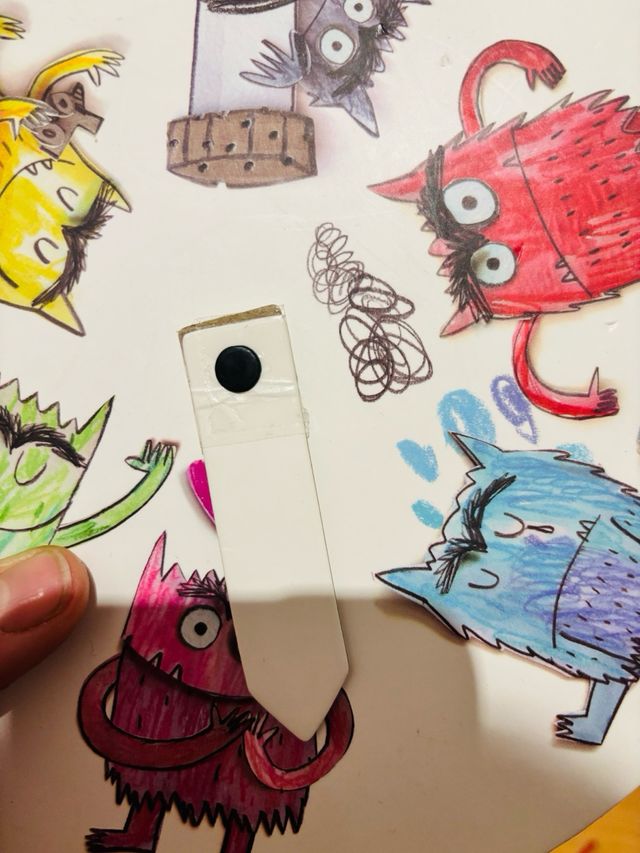 Juego El monstruo de colores