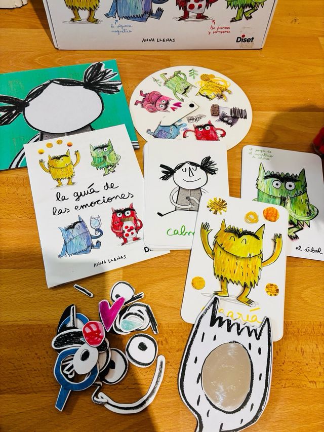 Juego El monstruo de colores