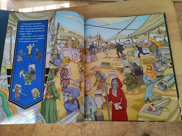 BUSCA Y ENCUENTRA GIGANTE STAR WARS LF GIANT (Spanish Edition)