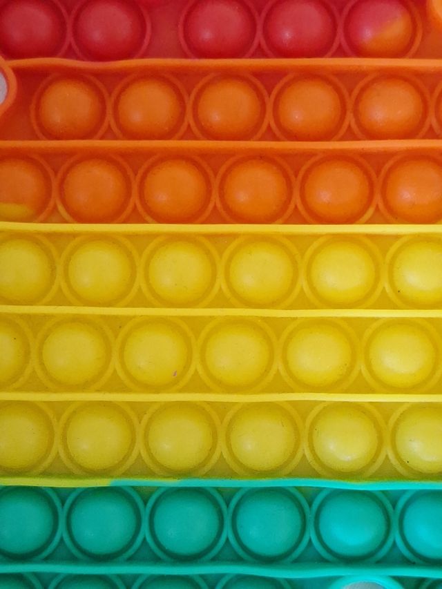 Fidget toy gigante pop it unicornio