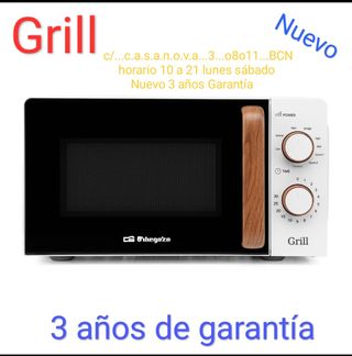 Microondas orbegozo 20L MIG2142 grill