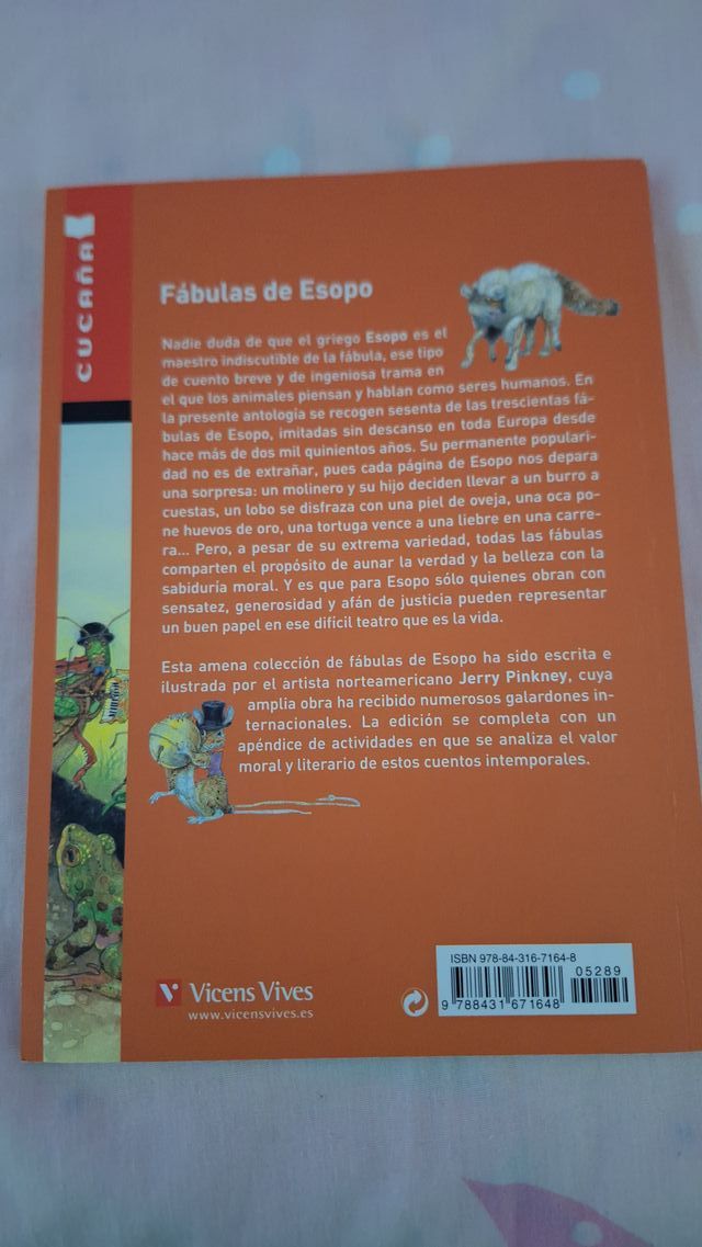 Libro Las Fábulas de Esopo