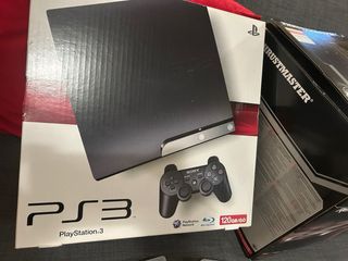 Play Station 3 con volante y microfonos