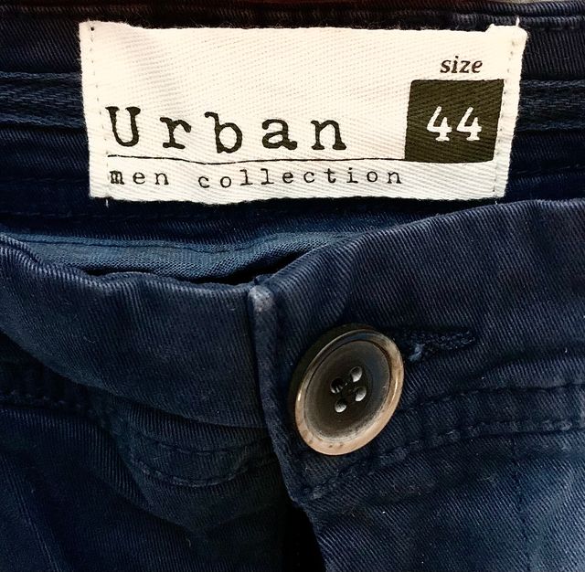 Pantalon chino azul marino