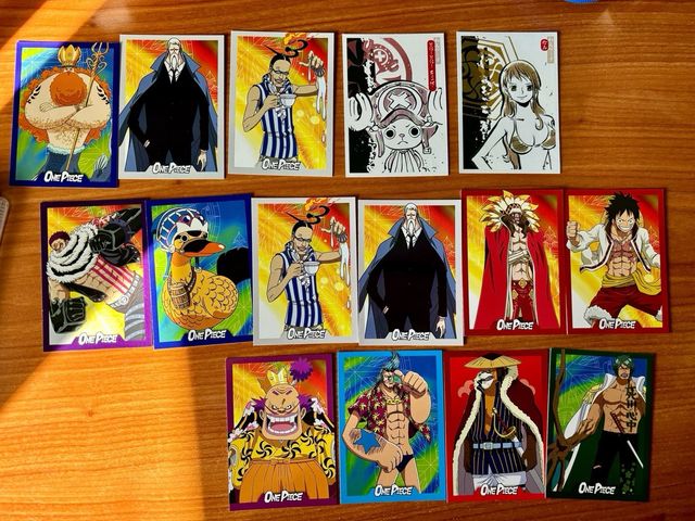 Cartas One Piece Panini NUEVAS