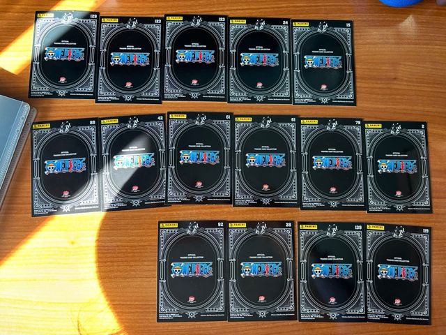 Cartas One Piece Panini NUEVAS