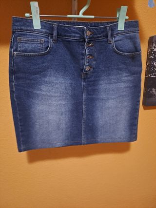 Minifalda vaquera