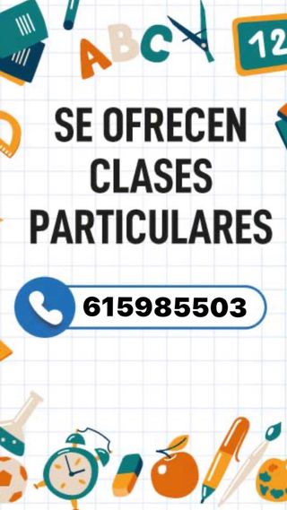 Clases Particulares Coslada/Sanfer/Cañaveral