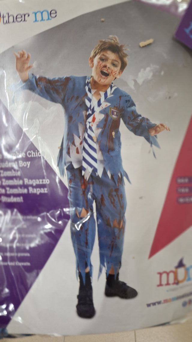 disfraz halloween 10-12 años