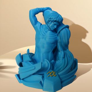 Figura Zodíaco 3D Acuario 