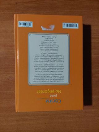 Se vende libro " Cocina para no engordar "