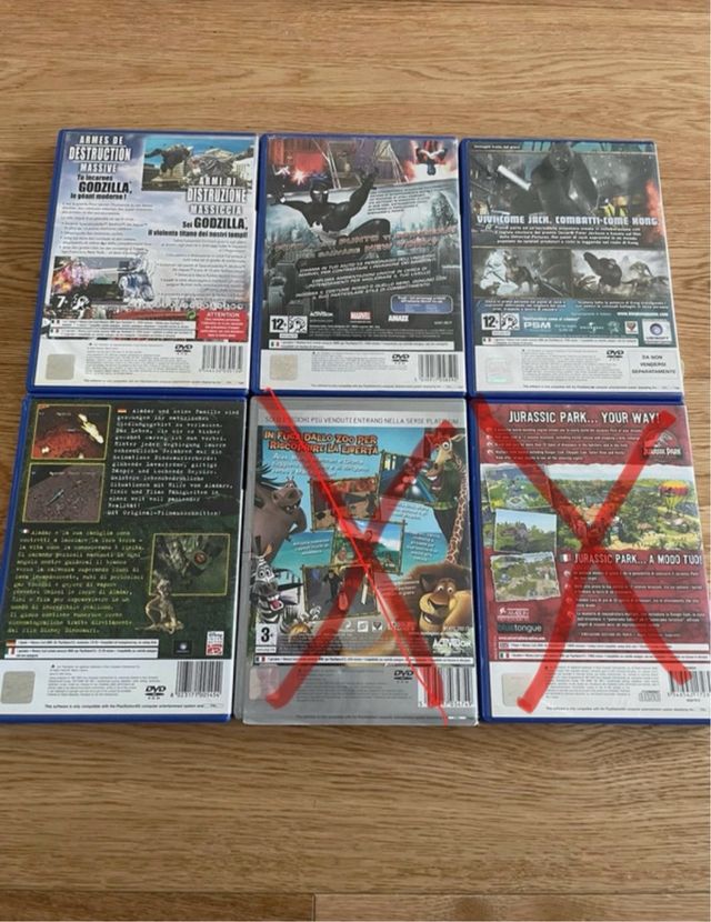 giochi PS2  play station 2 originali 