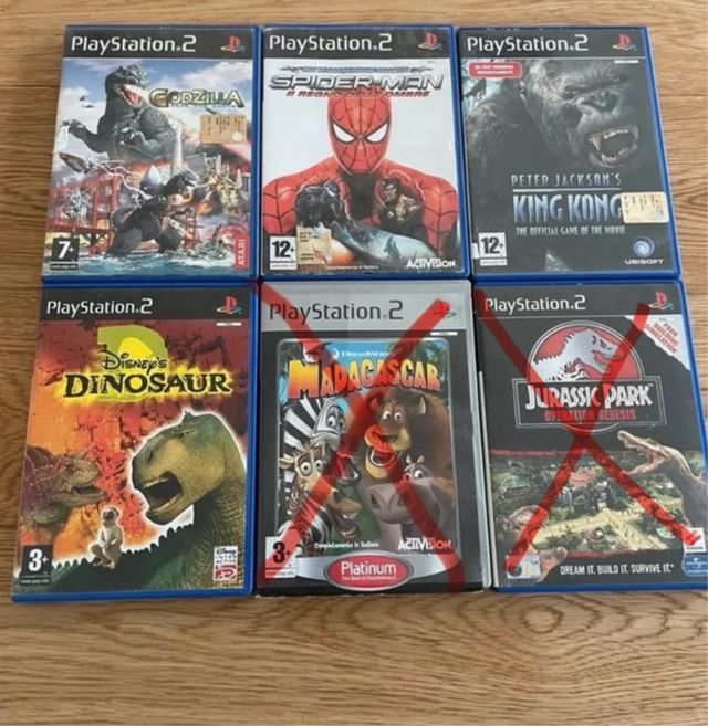 giochi PS2  play station 2 originali 