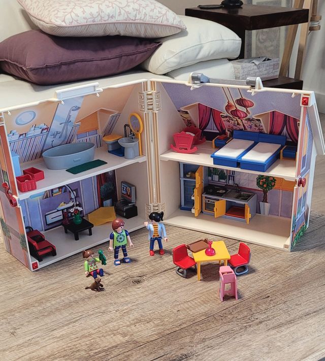 Juguete Maletín Casa Playmobil